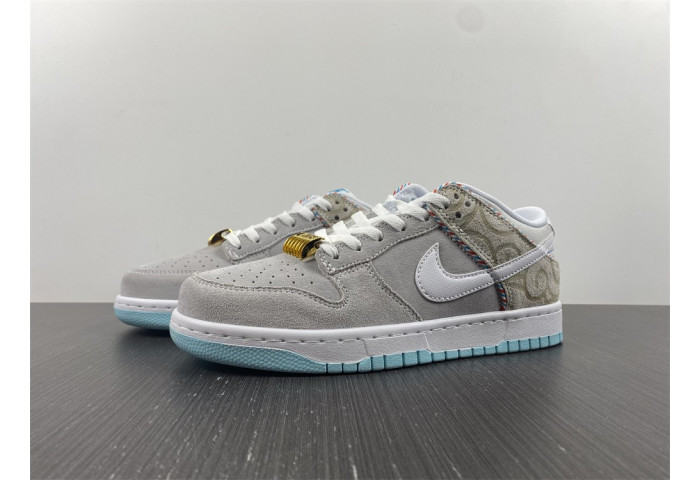 Nike Dunk Low Barbershop Grey DH7614-500