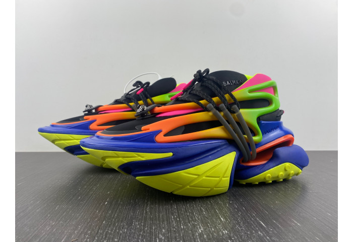 BALMAIN UNICORN LOW-TOP SNEAKERS