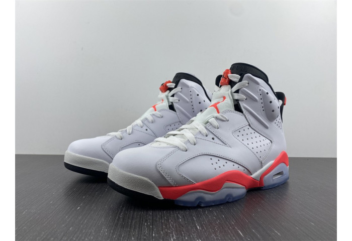 Jordan 6 Retro Infrared White 384664-123