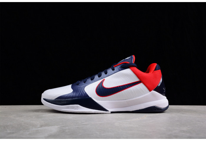 Nike Kobe 5 Protro White/Obsidian 386430-103