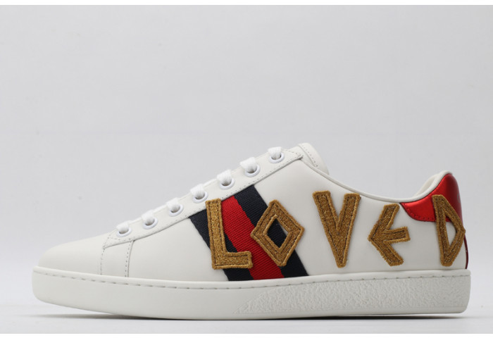 GU ACE EMBROIDERED LOW-TOP SNEAKER