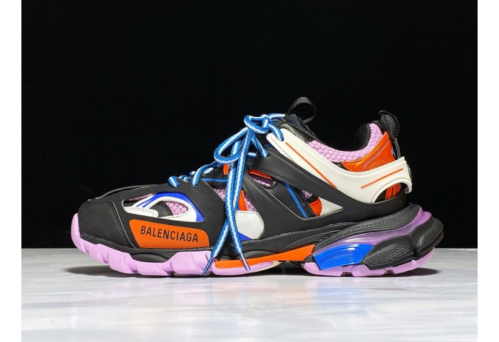 Balen Track Sneakers Black/Purple/Orange w1gb9-9057