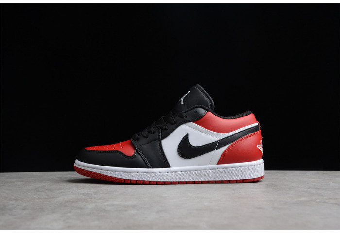 Air Jordan 1 Low Bred Toe 553558-612
