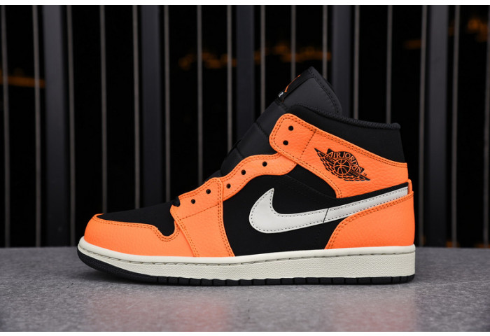 Air Jordan 1 Mid Black Cone 554724-062