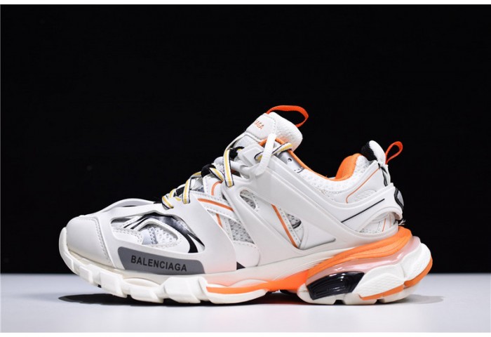 Balen Track Sneakers ORANGE/WHITE 656686 W06G0 2001