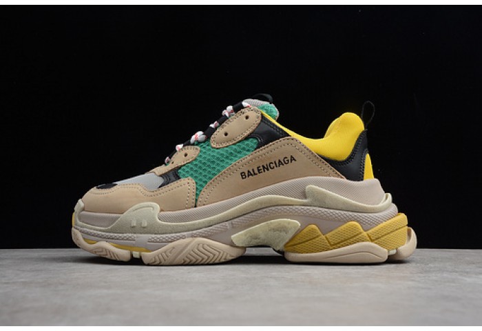 Balen TRIPLE S W06E1-1000 BEIGE/GREEN-YELLOW