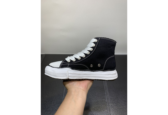 Ma*s*n mihara yasuhiro high top canvas sneakers