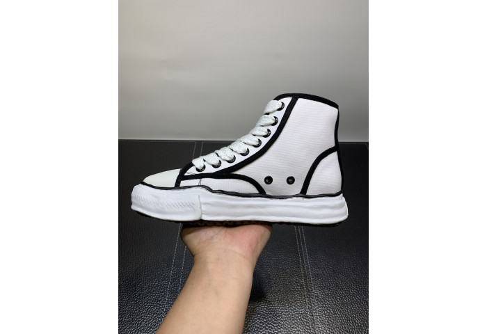 Ma*s*n mihara yasuhiro high top canvas sneakers