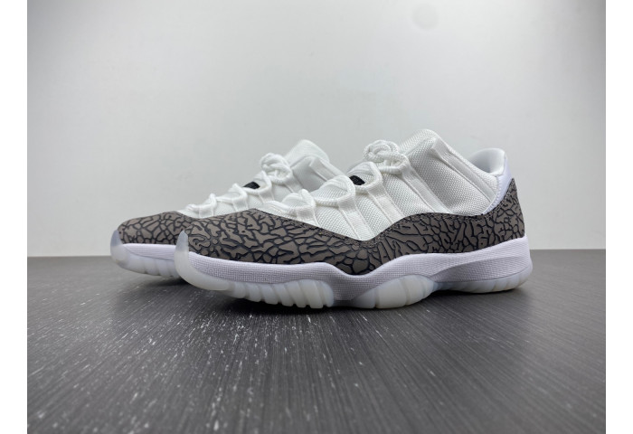 Air Jordan 11 Low "Cement Grey" AV2187-140.