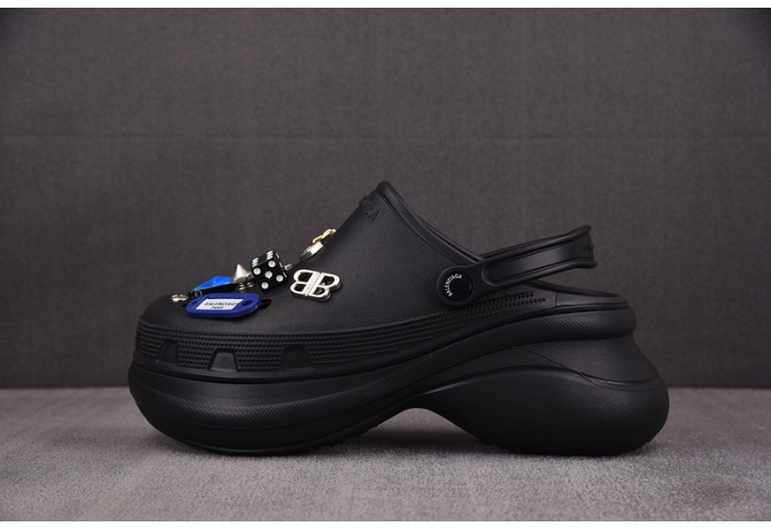 balenciaga jibbitz charm Cr*0*s mules