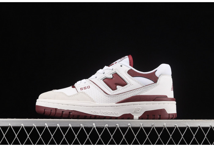 New Balance 550 Sea Salt Burgundy BB550LI1