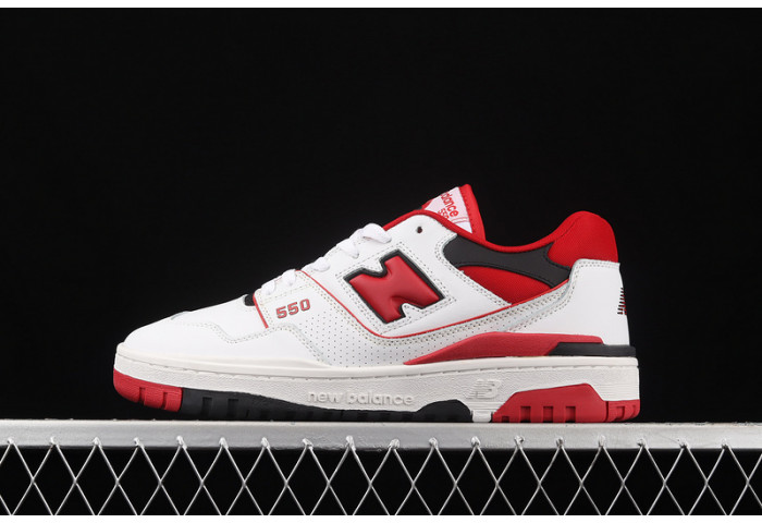 New Balance 550 White Red BB550SE1