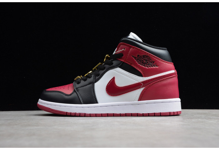 Air Jordan 1 Mid SE Black Dark Beetroot CZ4385-016