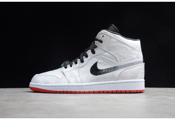 Air Jordan 1 Mid SE Fearless Edison Chen CLOT CU2804-100