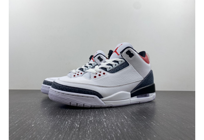 Air Jordan 3 Retro SE Fire Red Denim (2020) CZ6431-100