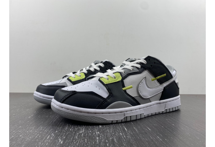 Nike Dunk Low Scrap Wolf Grey Light Lemon Twist DC9723-001