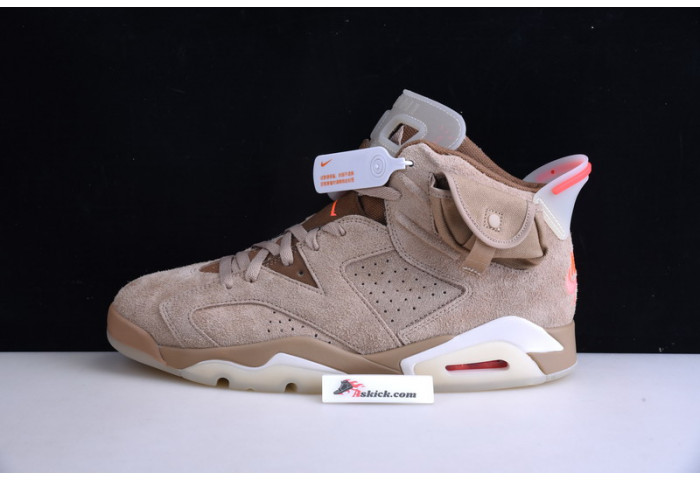 Air Jordan 6 Retro Travis Scott British Khaki DH0690-200