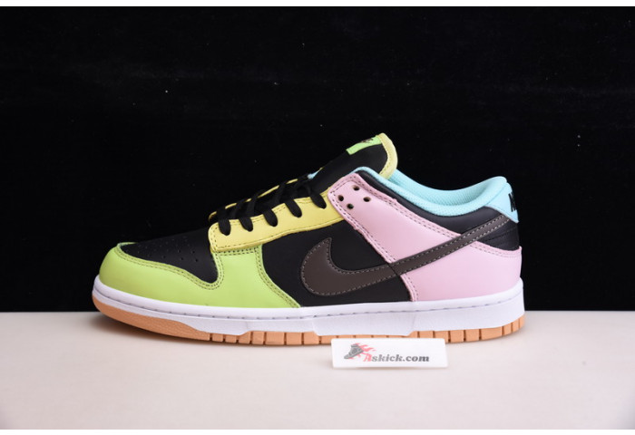 Nike Dunk Low LE Oil Green Multi Camo DH0957-001