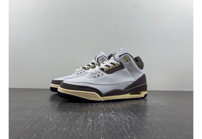 Air Jordan 3 Retro White Brown DH3434-113