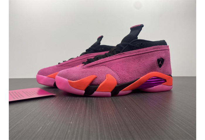 Air Jordan 14 Low WMNS “Shocking Pin” DH4121-600