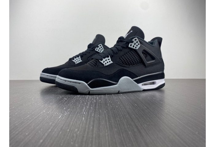 Air Jordan 4 “Black Canvas” DH7138-006