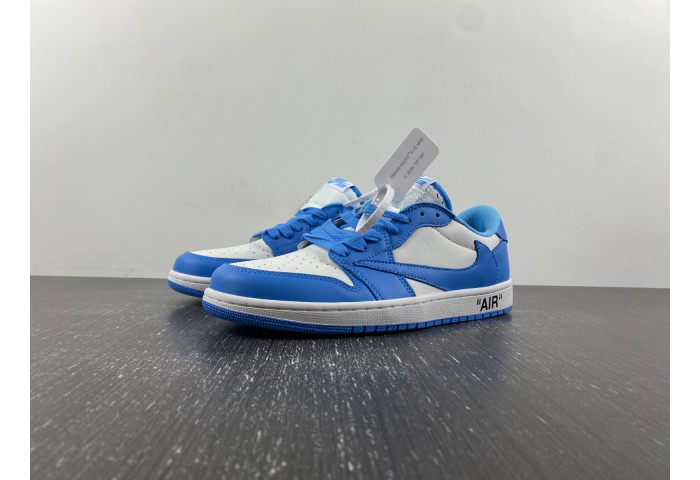 OFF-WHITE x Travis Scott x Air Jordan 1 OW DM7766-180