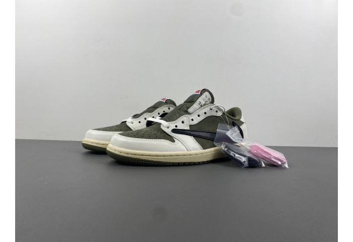 TRAVIS SCOTT X AIR JORDAN 1 LOW OG “MEDIUM OLIVE” DM7866-200