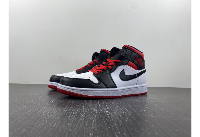 Air Jordan 1 Mid Gym Red Black Toe DQ8426-106