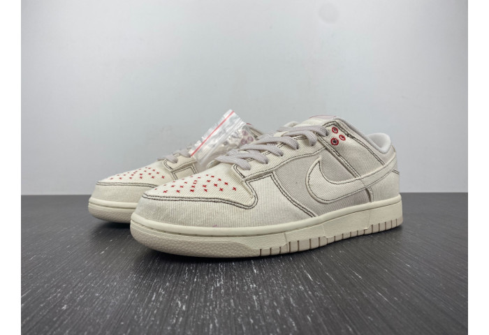 Nike Dunk Low Light Orewood Brown Sashiko DV0834-100
