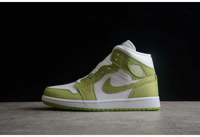 Air Jordan 1 Mid Green Python (W) DV2959-113