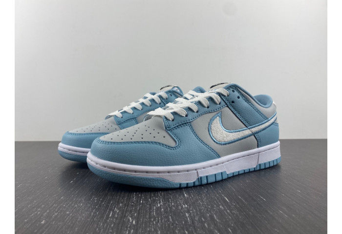 Nike Dunk Low Retro Fleece Worn Blue FB1871-011