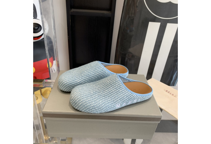 MARNI Fussbett Sabot Loafers