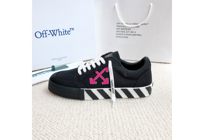 OFF-WHITE Low Vulcanized Leather Shoes