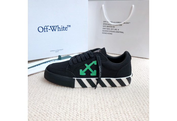 OFF-WHITE Low Vulcanized Leather Shoes
