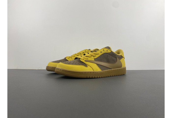 Travis Scott x Air Jordan 1 yellow