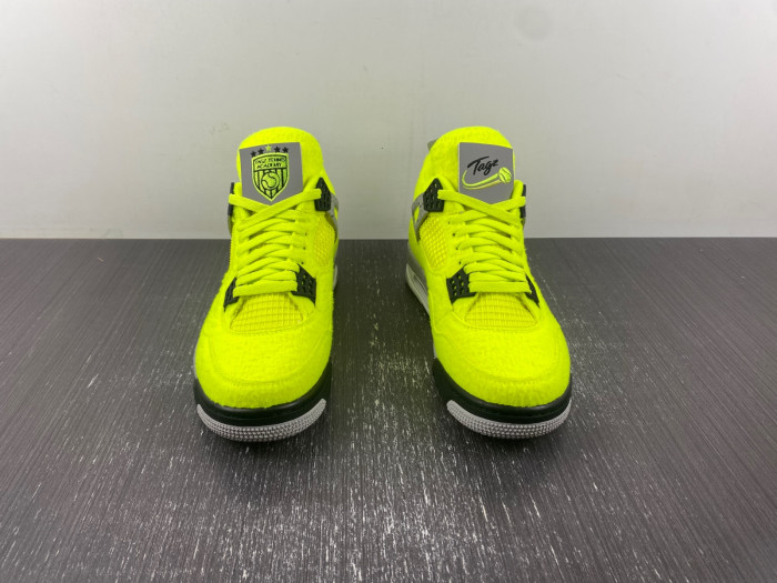 Air Jordan 4 bright green