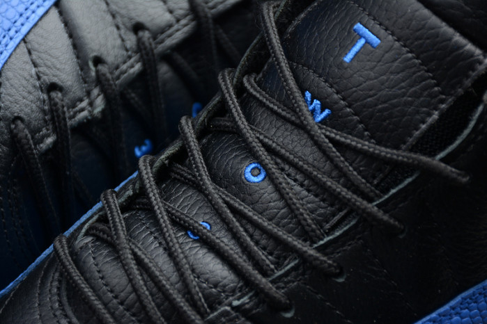 Air Jordan 12 Retro Black Game Royal 130690-014