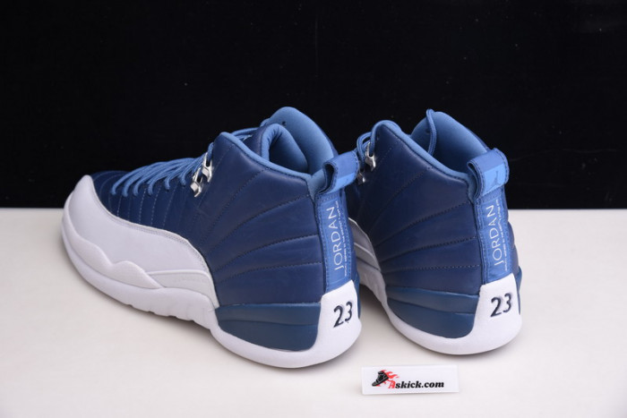 Air Jordan 12 Retro Stone Blue 130690-404