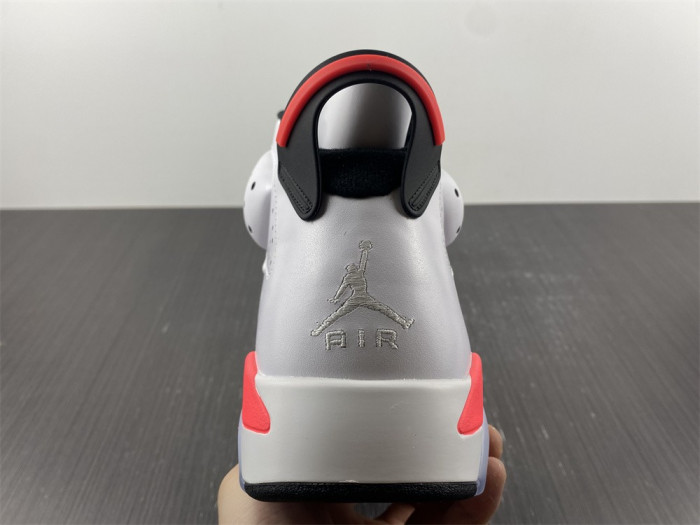 Jordan 6 Retro Infrared White 384664-123