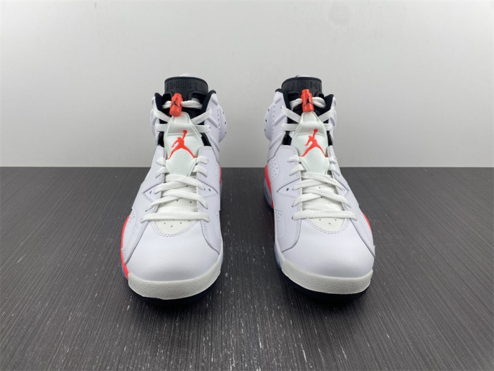 Jordan 6 Retro Infrared White 384664-123