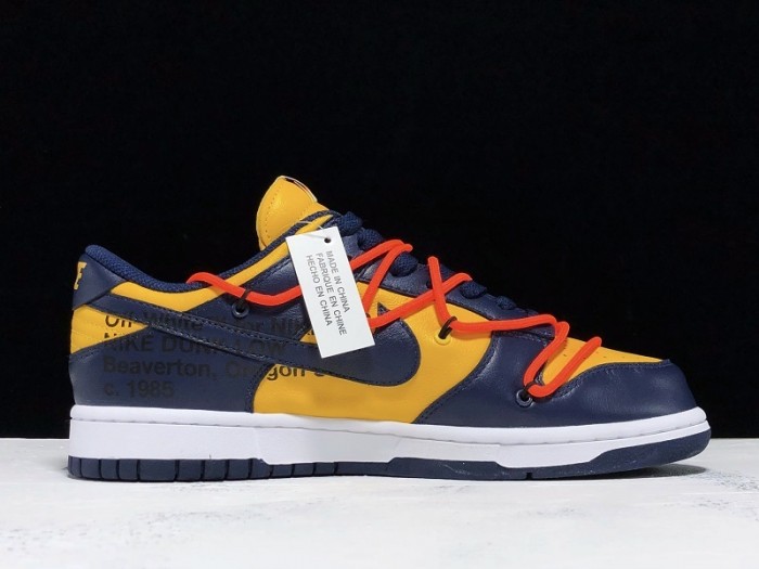 OF X Nike Dunk Low Michigan - CT0856-700