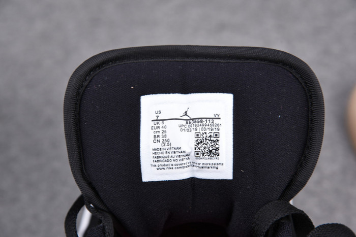 Air Jordan 1 Low White Black Mystic Green 553558-113