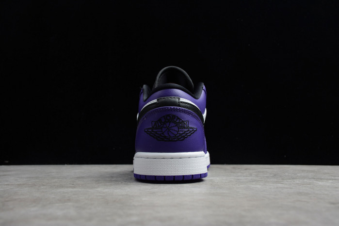AIR JORDAN 1 LOW COURT PURPLE WHITE 553558-500