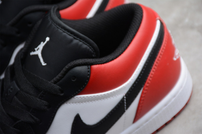 Air Jordan 1 Low Bred Toe 553558-612