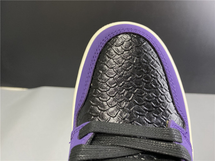 KOBE BRYANT X AIR JORDAN 1 HIGH OG BLACK-PURPLE 555088-171