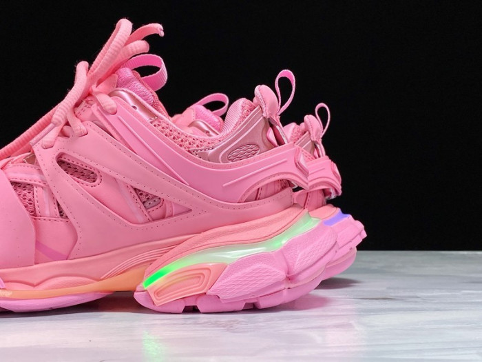Balen Track Sneakers Pink LED w1gb9-9079