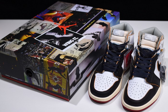 Air Jordan 1 Retro High Union Los Angeles Black Toe BV1300-106