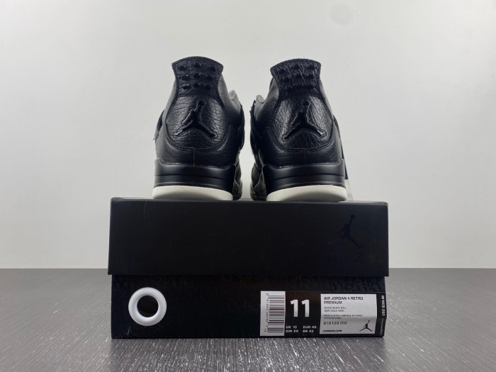 Air Jordan 4 Retro Pony Hair Black  819139-010