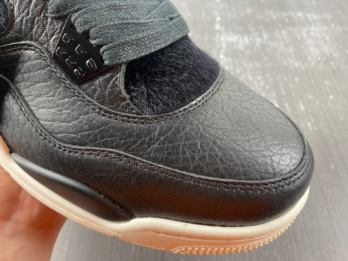 Air Jordan 4 Retro Pony Hair Black  819139-010