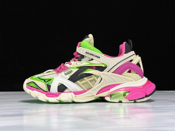 Balen Runner Sneakers Pink Green 565615 W2GN3 9534